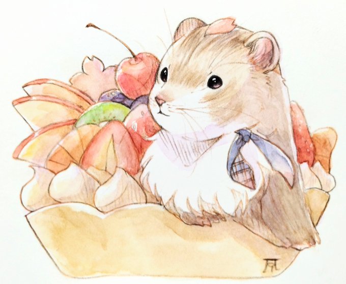 「animal focus fruit」 illustration images(Latest)