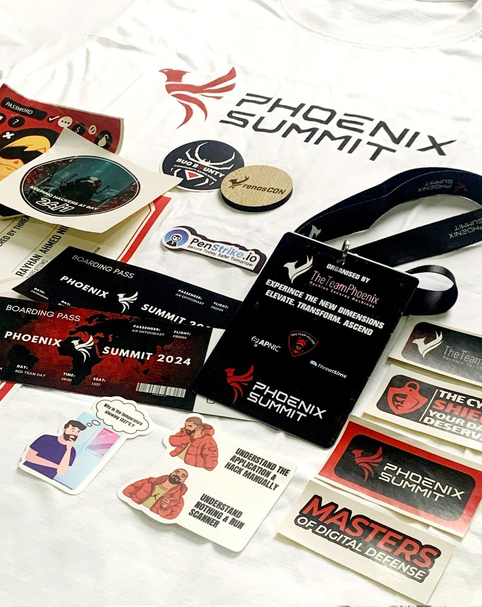 Thanks a lot <a href="/tteamphoenix/">TheTeamPhoenix</a> for arranged  amazing event.
#Phoenix_Summit_2024