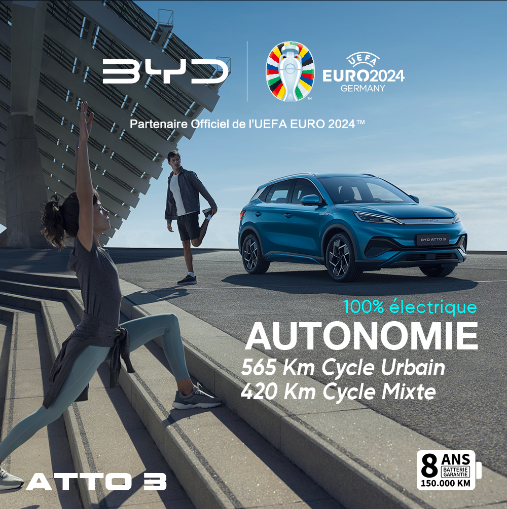 BYDMaroc's tweet photo. Optez pour le meilleur choix de l'électrique 😍.

BYD, Numéro 1 Mondial des ventes des véhicules électriques 👑.

Réservez directement votre Test Drive ici : https://t.co/mM5WjEPdlV https://t.co/gv5pIpcfBR