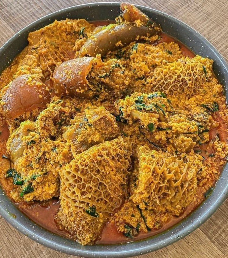 Which swallow are you having with this Egusi soup ?