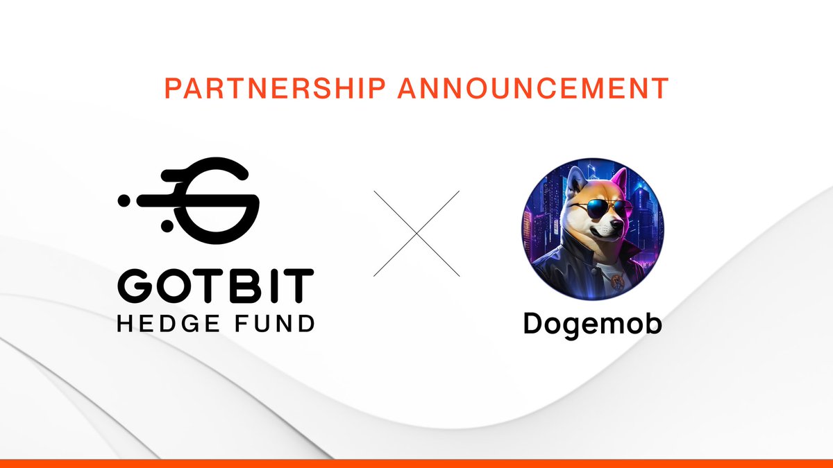 Gotbit Hedge Fund is excited to announce a partnership with @DogeMobOfficial. $DOGEMOB is a BSC meme token with staking and in-game currency utilities onboard, representing the future of meme culture for its community. Gotbit will assist the project with market-making and