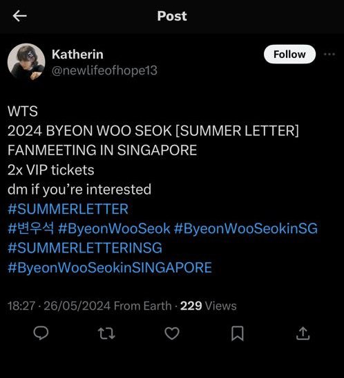bananaguk's tweet photo. @lovinghansoll Hello I'd really appreciate it if you could help spread the word and report this scammer who's selling fake Byeon Woo Seok fanmeet tickets. They're still scamming people using different names and PayNow contacts https://t.co/IH5rfeyunG