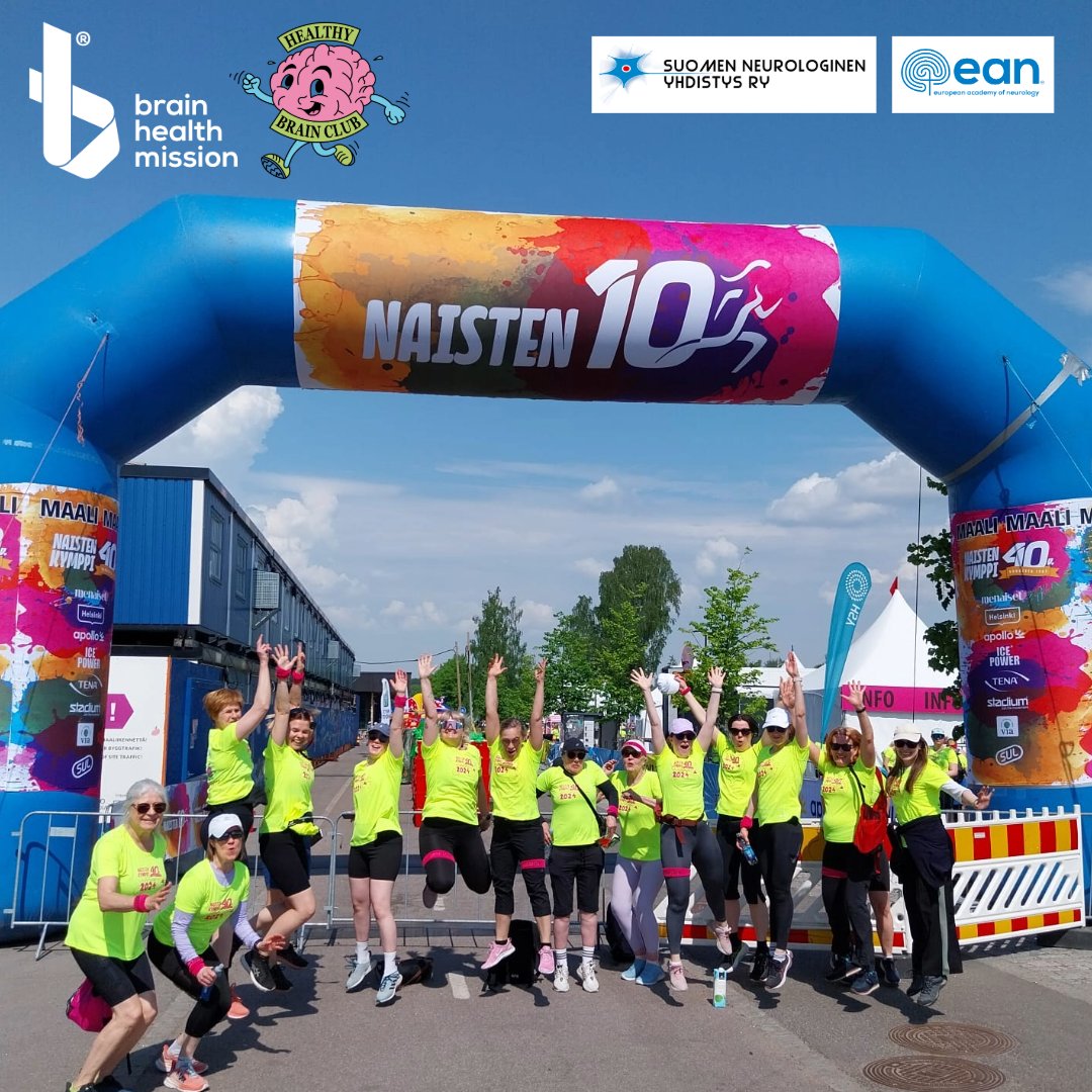 The Naisten Kymppi (Women’s 10) Run was a huge success! 🧠

Congratulations to all the runners who helped us promote #brainhealth while celebrating #10yearsEAN & Helsinki’s recognition as the European Capital of Brain Health 2024! 🎉

#brainhealthmission #neurology