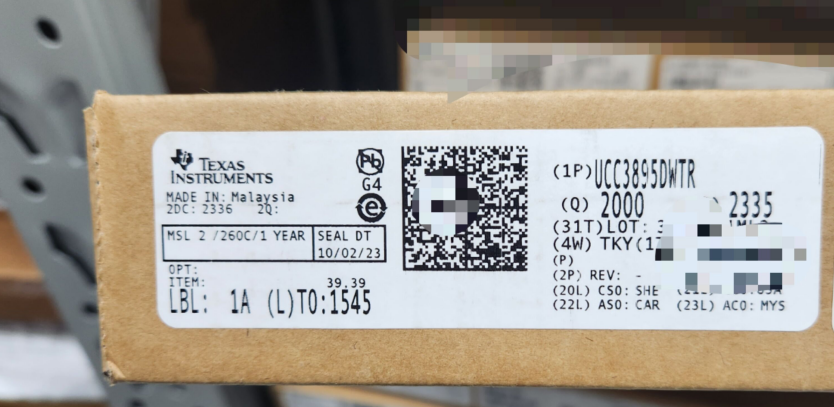 offer : TI  
UCC3895DWTR 
SPQ=MOQ=2K   (And stock/Retail available) 
DC : 23+  
This TI material I have applied in the case of twelve-axis robotic arm, in the program on the program running very smoothly, is the reason I firmly choose it! It's also a project I'mproudtobeapart of.