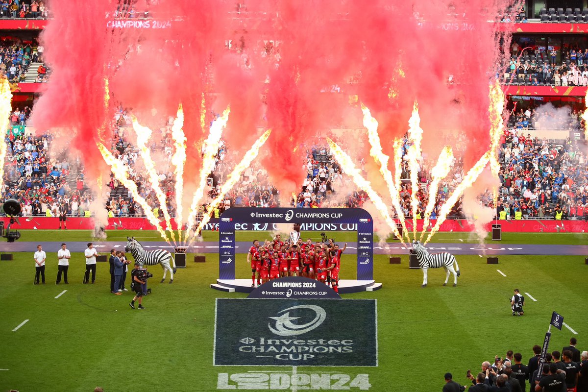 LiamAsman's tweet photo. Toulouse win the 2024 Investec European Club Champions Cup

Shot for Panoramic https://t.co/yeqBJy0CQI