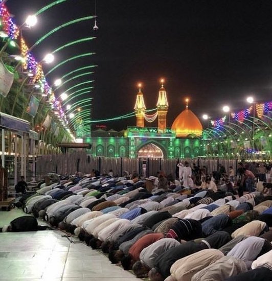 O'Allah grant me so I could offer my last prayer on the pure dust of #Karbala.