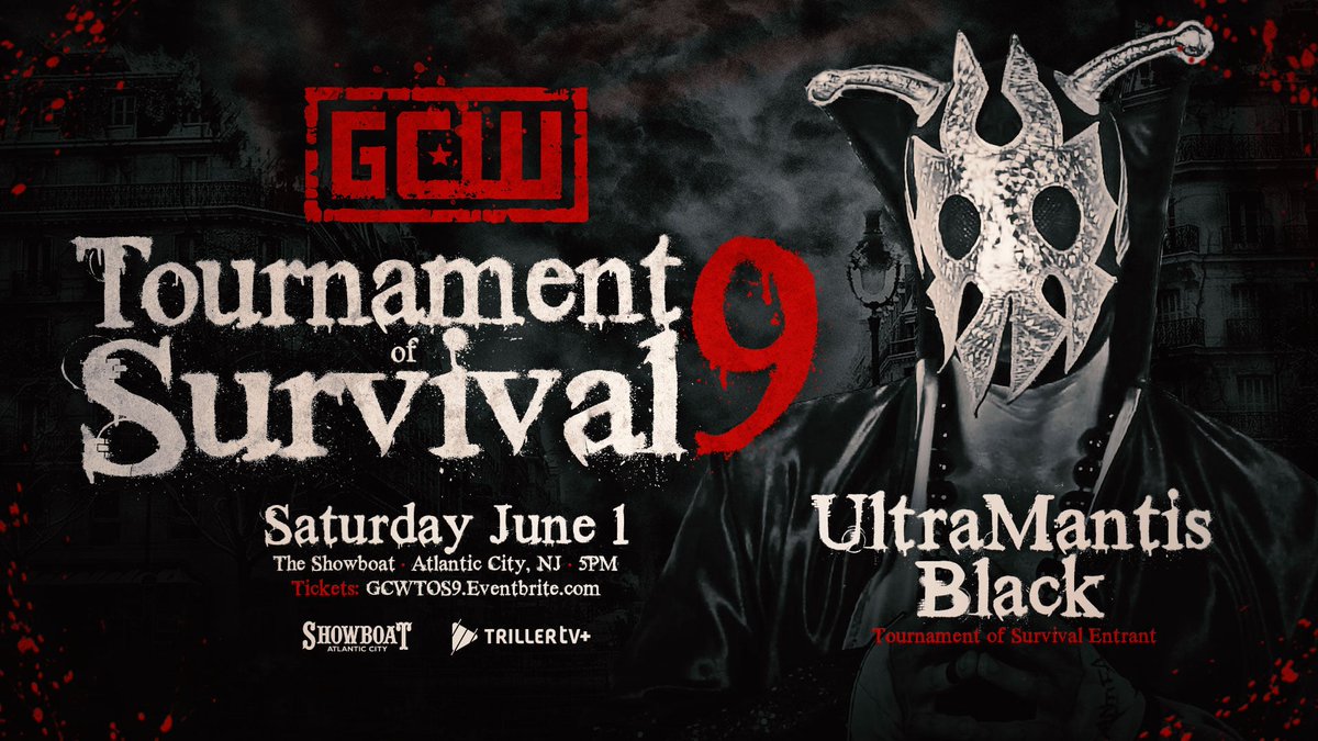 🩸⛓️ It's one of the biggest @GCWrestling_ weekends of the year with the annual tradition of #CGWToS9 on Saturday and #GCWCoS3 on Sunday. Dont miss the brutality and wrestling violence LIVE and EXCLUSIVE with TrillerTV+ 👉 bit.ly/GCWTrillerTVpl…