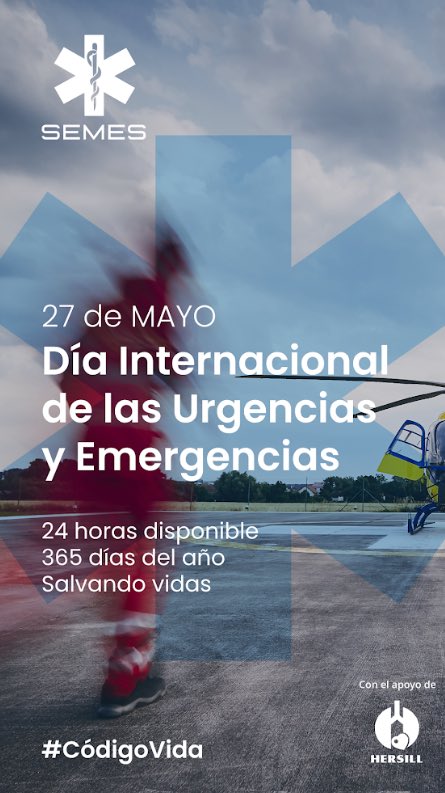 SemesMir's tweet photo. ¡Feliz día de la Medicina de Urgencias!
Porque ser urgenciólogo es mucho más que trabajar en urgencias.
Dignifiquemos la medicina de urgencias, reconozcámosla legalmente en España.
Pronto podremos celebrarlo siendo urgenciólogos.
#codigoVida #EmergencyMedicineDay https://t.co/9OsDnWaVvg