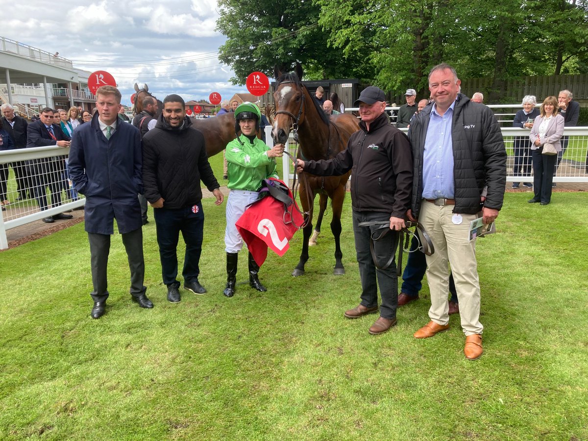 JM Jhingree makes experience count as he lands the Join Racing TV Now EBF Restricted Maiden Stakes under @JasonHartRacing for @johnquinnracing. The gelding was fifth in a Thirsk maiden 23 days ago. 'He knew his job today,' the jockey told connections.