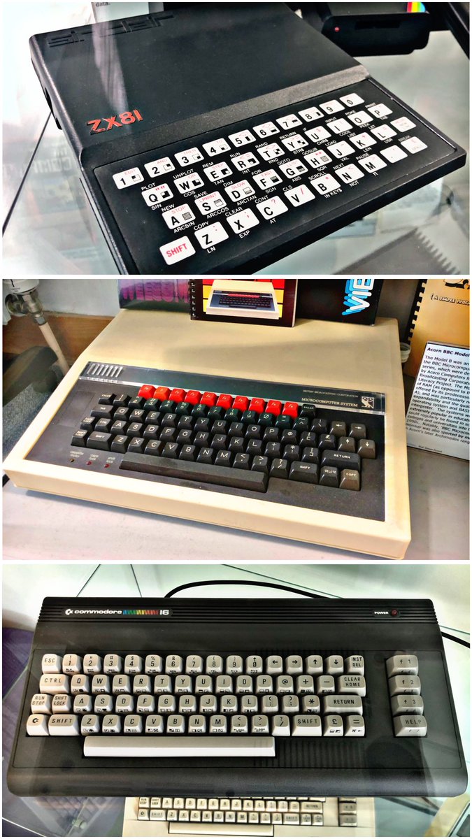 For today’s #RetroTrio we have the #Sinclair #ZX81, #Commodore #C16 and #BBCMicro Mode B. Which do you keep, gift and delete from history? #RetroComputing #ComputerHistory #RetroGaming #VideoGames