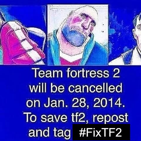 DailyTF2Memes's tweet photo. #FixTF2 https://t.co/FmvCTxukdI