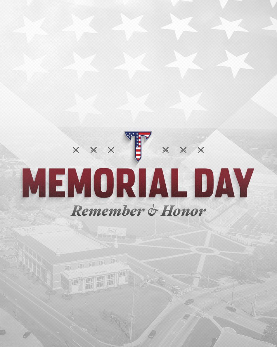 Today we remember all the brave men and women who have paid the ultimate sacrifice for our country. #OneTROY⚔️🇺🇸