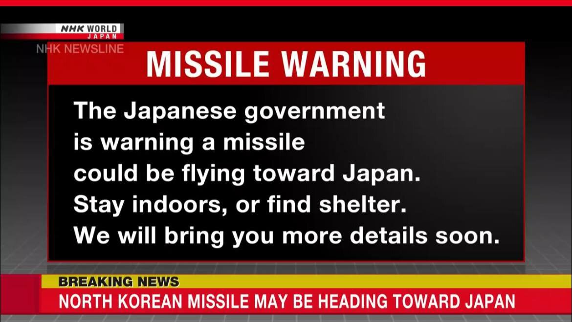 🚨🇰🇵🇯🇵 BREAKING: NORTH KOREA FIRES POSSIBLE BALLISTIC MISSILE TOWARDS JAPAN?!

North Korea has fired what could be a ballistic missile, according to Japan's Coast Guard.

People in Okinawa Prefecture are told to shelter in place.

Sources: Reuters, NHK News, <a href="/Faytuks/">Faytuks News</a>