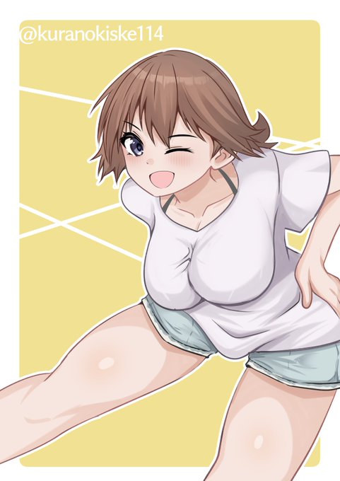 「茶髪 巨乳」のTwitter画像/イラスト(新着)