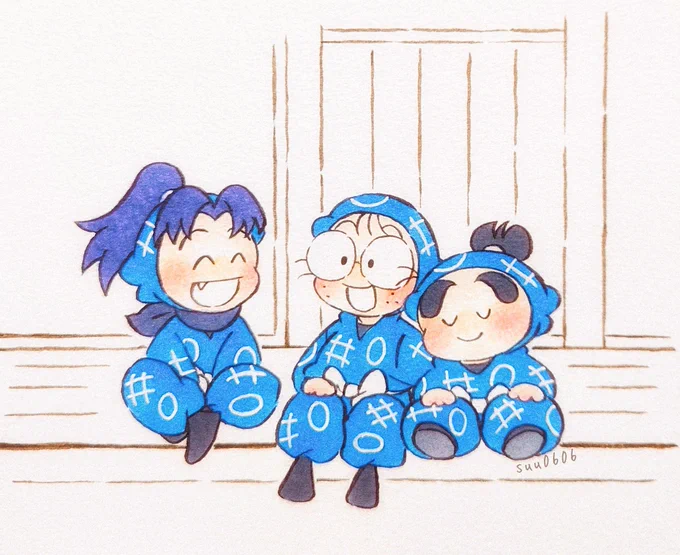 #nin_draw ずっと友だち