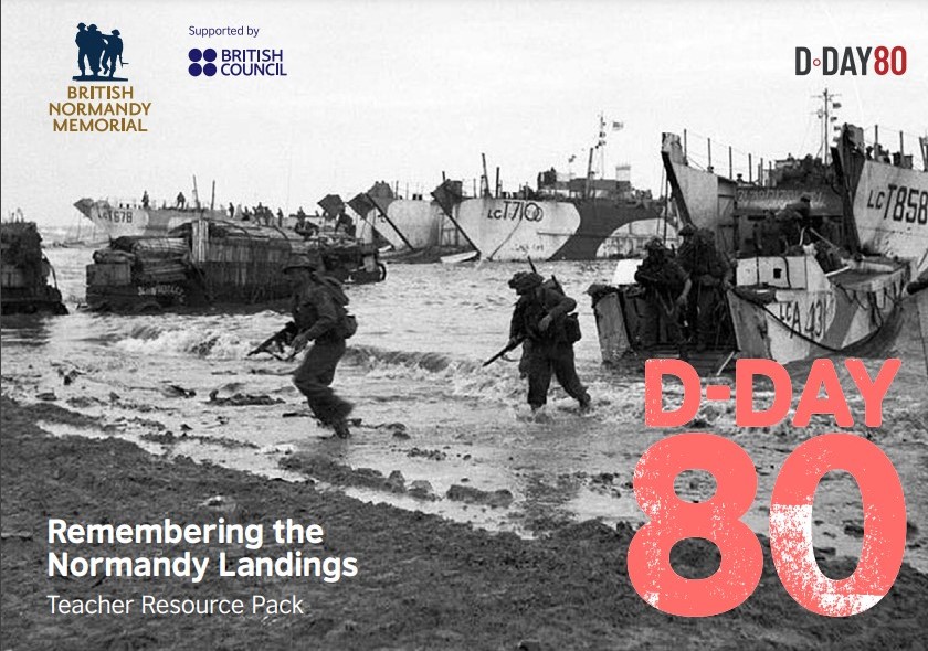 It's the 80th Anniversary of D-Day on 6 June and we've produced a brilliant education pack, ‘D-Day 80: Remembering the Normandy Landings’, commissioned by @Britishmemorial, to help young people learn about this historic event. Download here: bit.ly/4902ULK #DDAY80