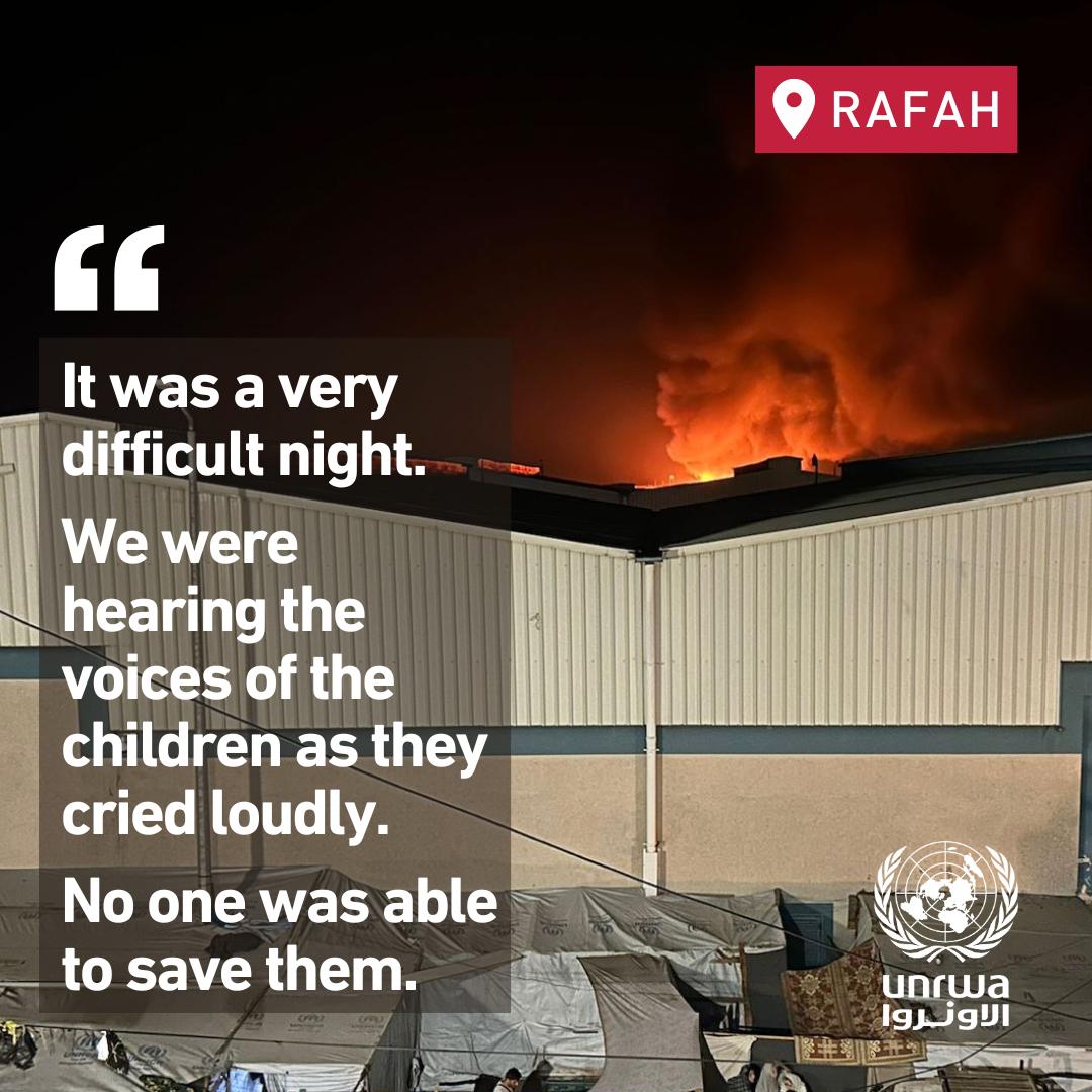 There is no such thing as a safe place in #Gaza.   Nowhere and nobody is safe. Every day that goes by, more civilians die and families are forced to live in increasingly unspeakable conditions.   The #GazaStrip has become hell on earth. The only remaining hope is a #CeasefireNow