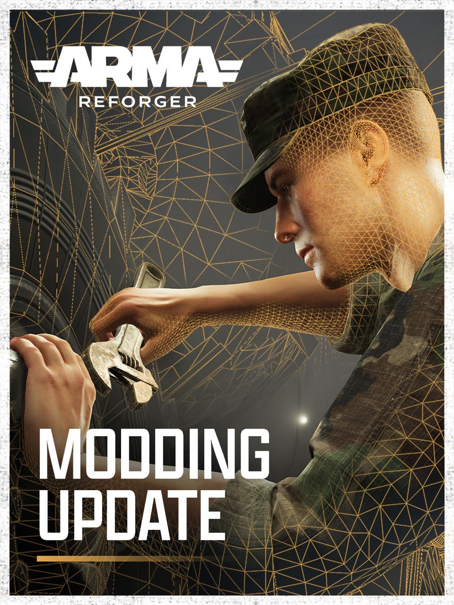 🚨ATTENTION MODDERS🚨 Check out our blog for details on changes to the DamageManager API. Your mods could be at risk of losing prefab data when Major Update 1.2 comes along! 🔧 reforger.armaplatform.com/news/modding-u…