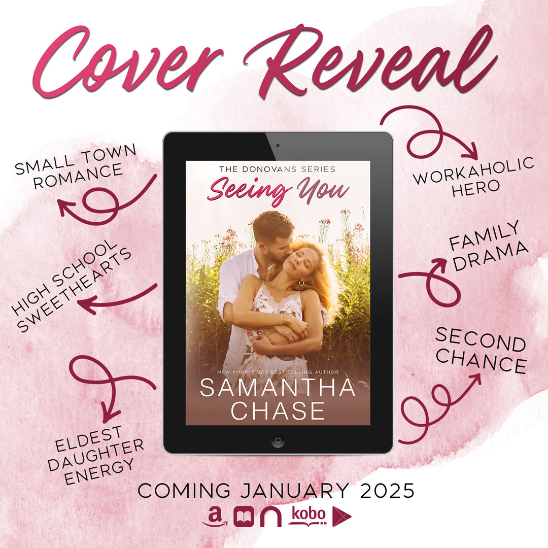 Samantha Chase has revealed the gorgeous cover for Seeing You! Coming January 28, 2025. Cover Design: Kari March Designs Amazon: geni.us/SeeingYou-Amaz… Apple: geni.us/SeeingYou-Apple B&N: geni.us/SeeingYou-Nook Kobo: geni.us/SeeingYou-Kobo GPlay: geni.us/SeeingYou-Goog…