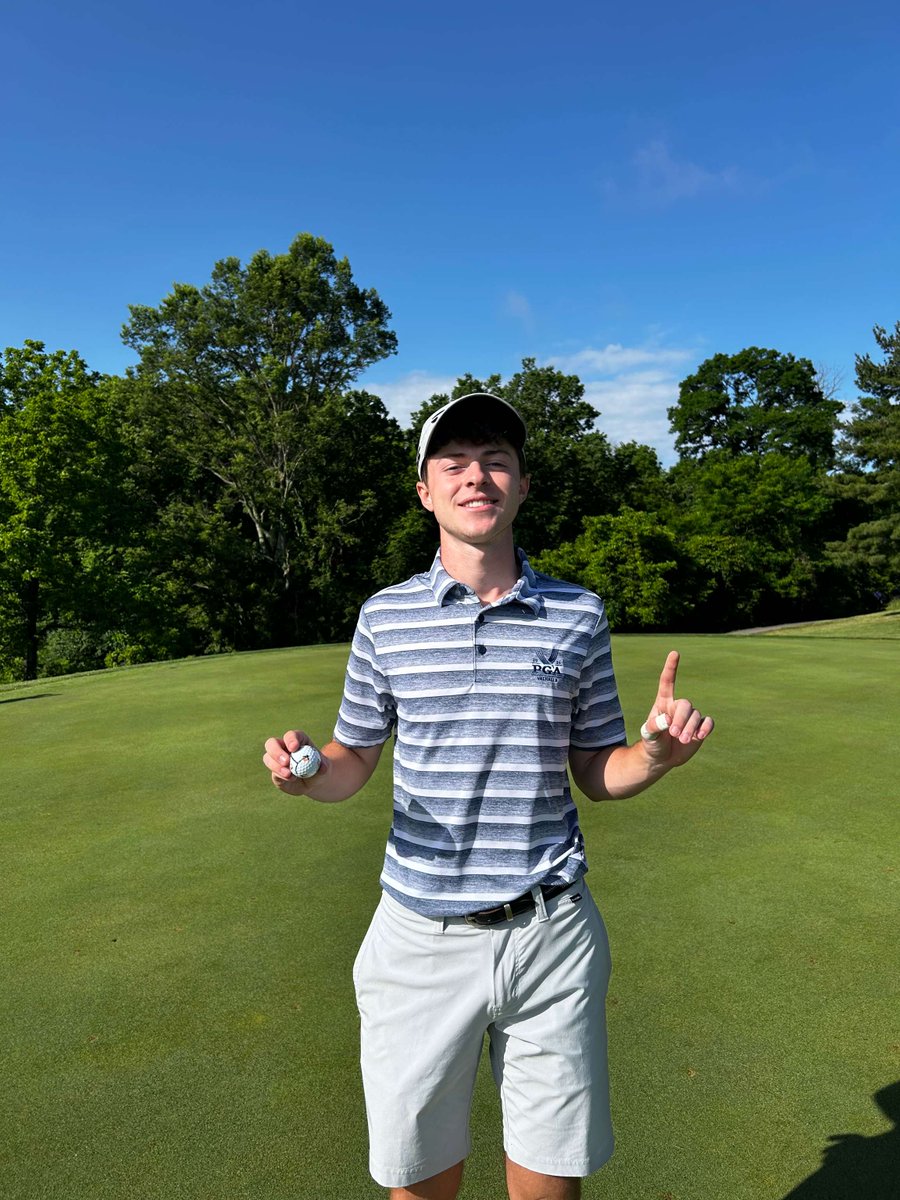 Played it perfectly! 💯

Grant Broughton aced the 17th hole at the #NorthernKentuckyJr.