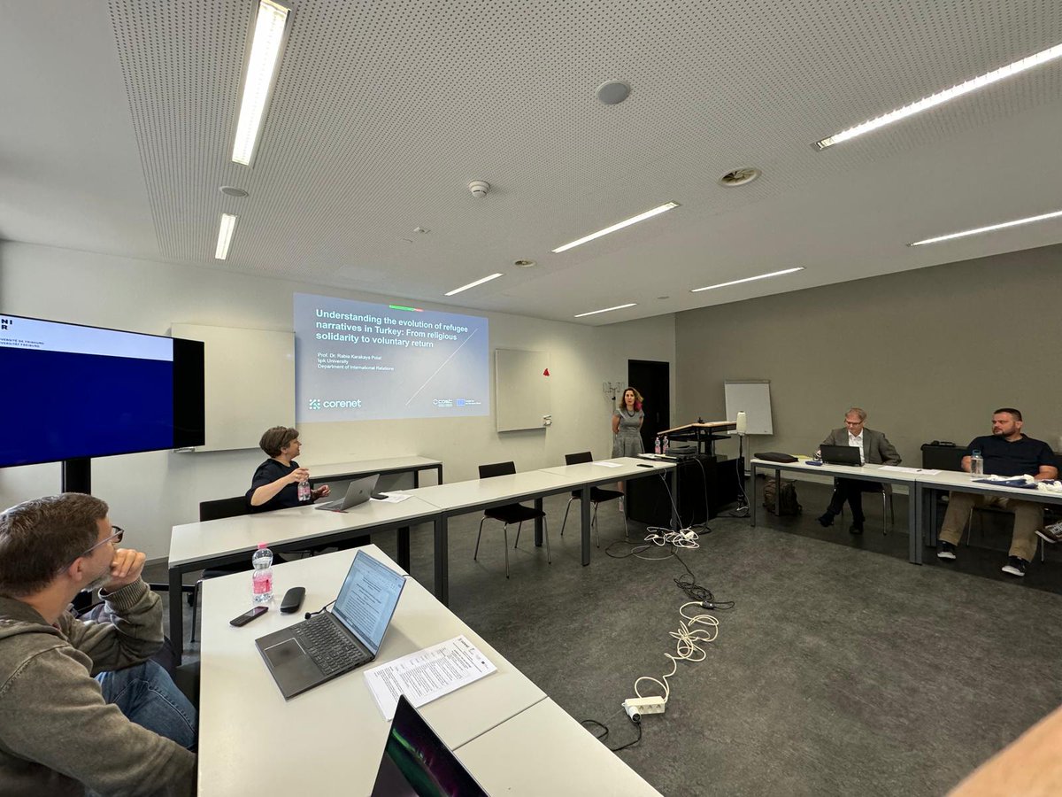 CorenetCost's tweet photo. #COREnet Working Group 2 members held a meeting and a workshop at the @unifr����🇭. During the event, they 🔹discussed the interplay between state and religious actors in relation to refugee issues, and 🔹shared insights about cases on Turkey, Austria, Czechia, and Greece 🌍 https://t.co/oiswZo1VIj