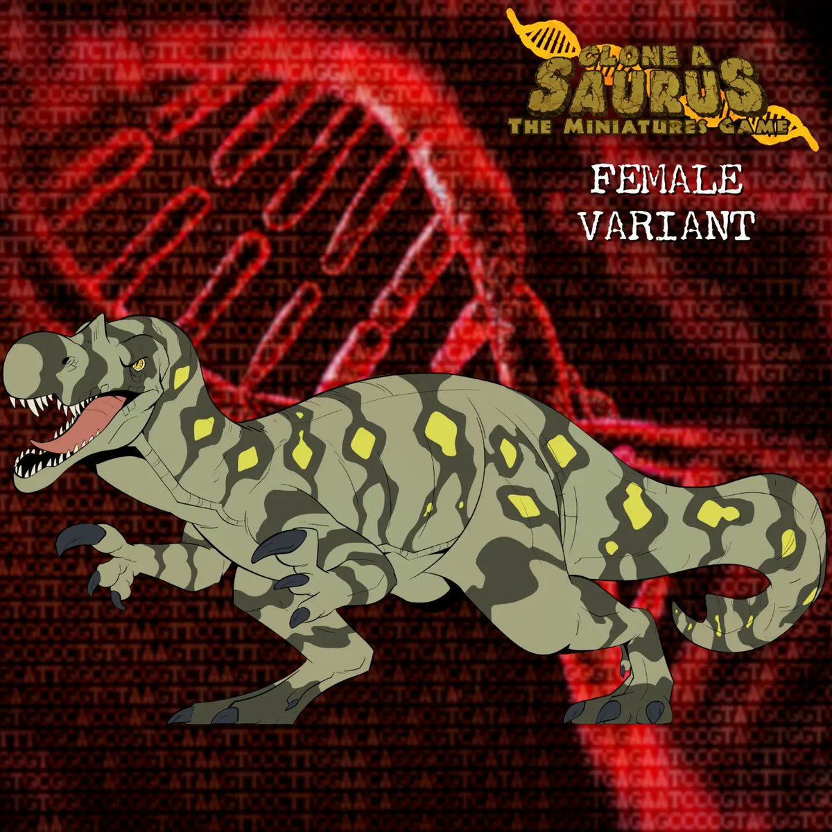 CloneaSaurusMG's tweet photo. Meet our very inspired Baryonyx! 

Artwork by @hongli64 https://t.co/zkvTcWbyzQ