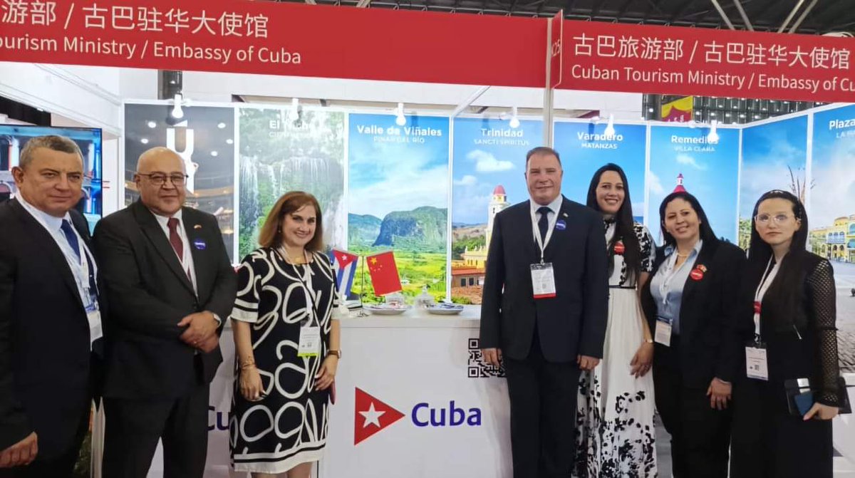 ¡Del 27 al 29 de mayo de 2024, se celebra la ITB China en #Shanghai! Un evento crucial para la industria del turismo y los viajes en China. ¡Cuba está presente en esta feria, lo que llena de alegría a nuestra isla! #Cuba #Cubaunica #Cubatravel #ITBChina #TurismoCuba 
@MinturCuba