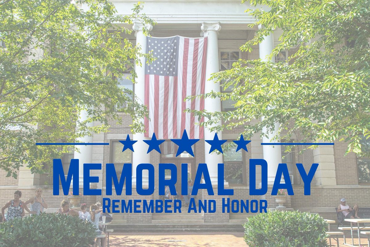Today, we remember the fearless men and women in the armed forces who gave their lives so we can remain free. Let's take a moment and honor the sacrifice given for our country. 

#murrayky #kentuckytourism