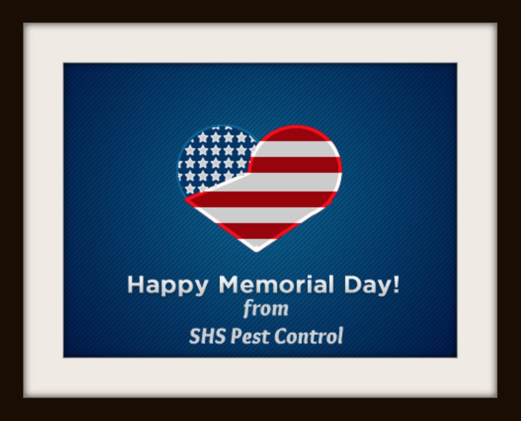 SHSPestControl's tweet image. Happy Memorial Day!!!