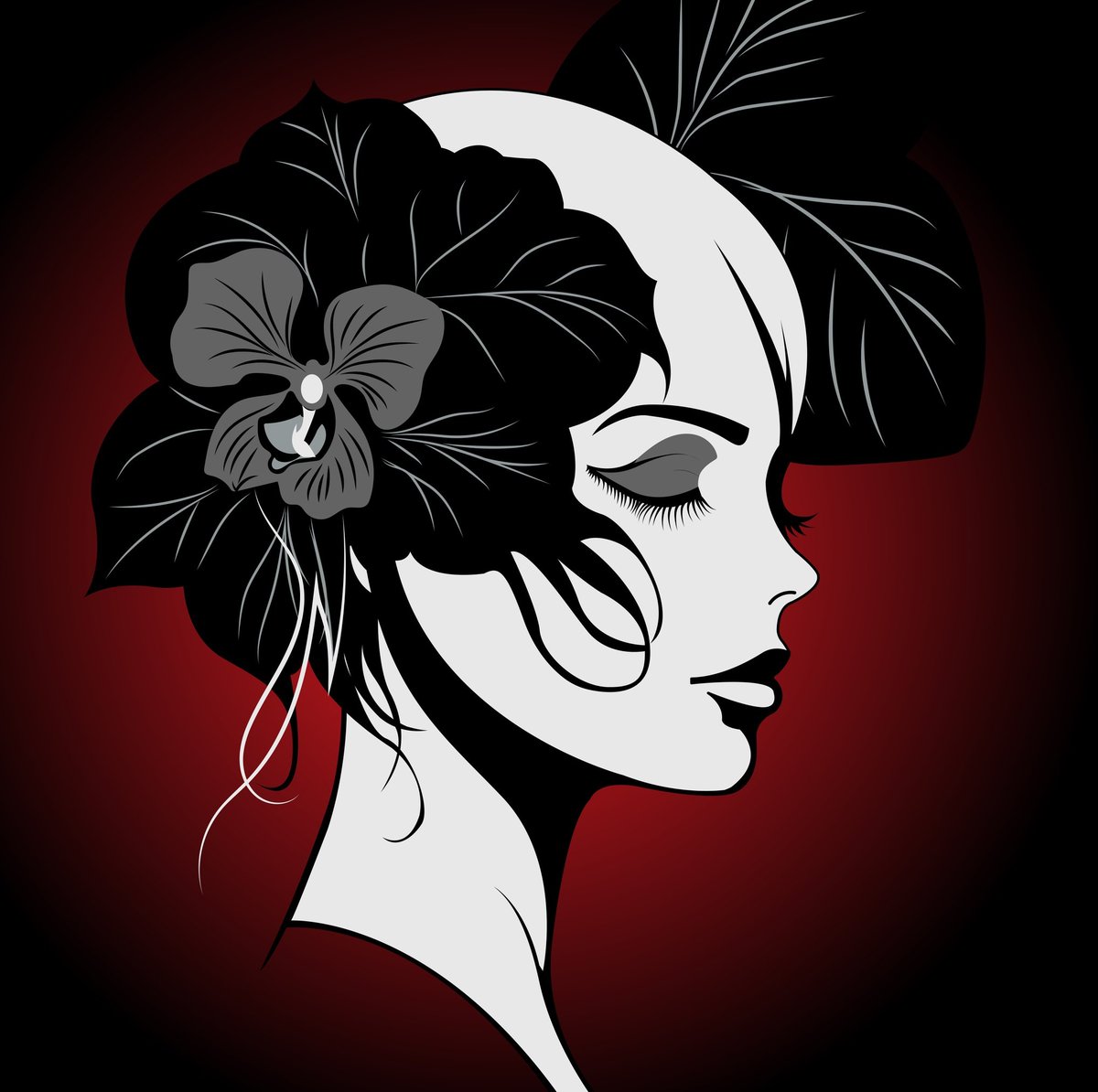 @nftangelgirl Hi 🙋🏻‍♀️💎 ◼BLACK ORCHID So let the black orchid whisper its sweet song, Of a girl with a free soul, calm and strong. May her essence linger, a tranquil, soothing balm, In a world that can sometimes feel too full of harm. ◼1/1 ◼1 #SOLANA ◼Vector art exchange.art/single/F8Lc84J…