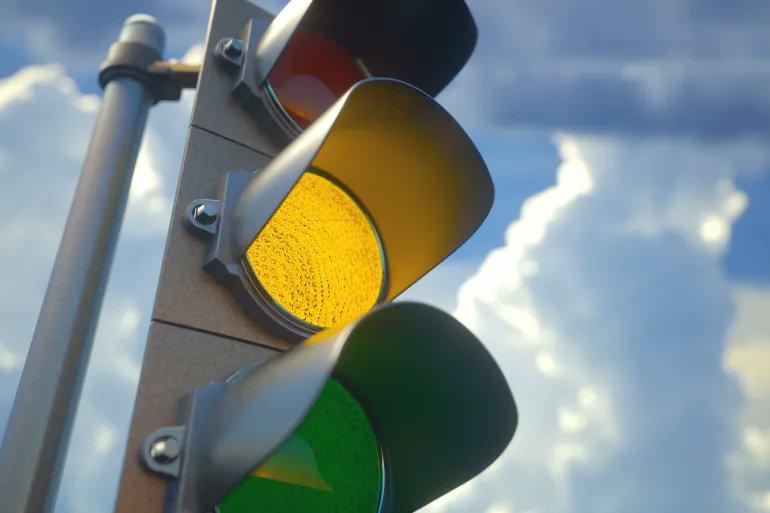 A brief history of the traffic light and why we need a new colour The first design in 1868 blew up in a gas explosion, and the modern design has barely changed in 100 years. Now, self-drive vehicles may need a fourth colour. The universally known traffic light has not