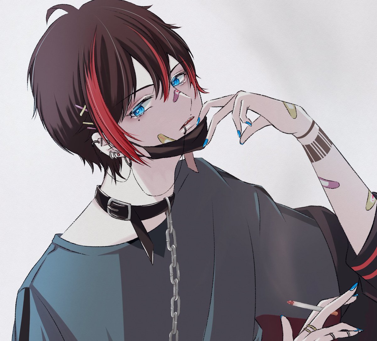maitake__e's tweet photo. ここ最近男の子ばっかり描いてる。 https://t.co/6KBlti4wFI