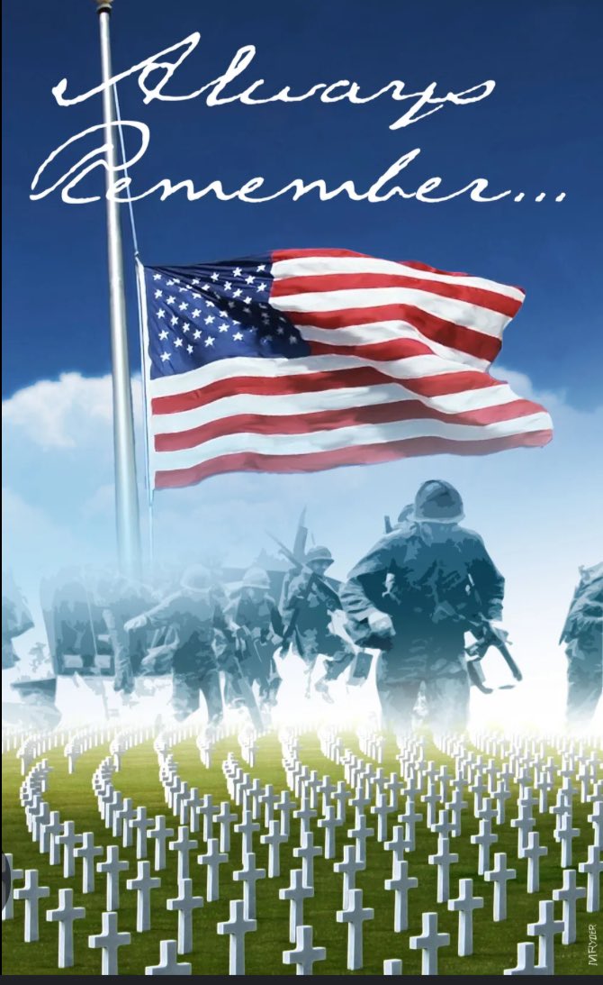 Thankful for those who paid the ultimate sacrifice.  Prayers for those who lost loved ones.