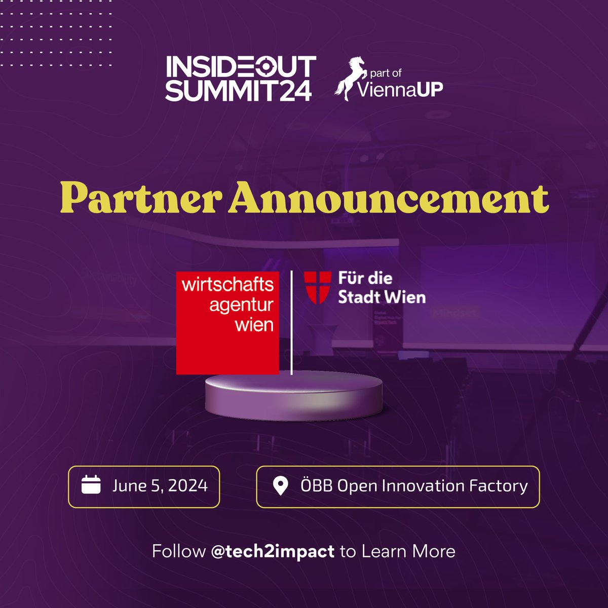 tech2impact (@tech2impact) on Twitter photo We are delighted to announce <a href="/vba_vienna/">Vienna Business Association</a> as one of our partners for the INSIDEOUT Summit!
Together, we are fostering an environment Where Purpose Meets Innovation!
Get your tickets now ➡️ bit.ly/43vEtos
#INSIDEOUTSummit #PurposeDrivenInnovation We are delighted to announce <a href="/vba_vienna/">Vienna Business Association</a> as one of our partners for the INSIDEOUT Summit!
Together, we are fostering an environment Where Purpose Meets Innovation!
Get your tickets now ➡️ bit.ly/43vEtos
#INSIDEOUTSummit #PurposeDrivenInnovation