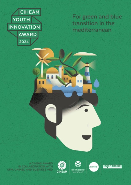 📣 Opening of the call for applications for the CIHEAM #YouthInnovationAward 2024 for #Green and #Blue Transition in the #Mediterranean! organised by @CIHEAMBari with the support of @UfMSecretariat, @unimed_network & @BUSINESSMED_Med. ℹ️ apply here: shorturl.at/xMVMI