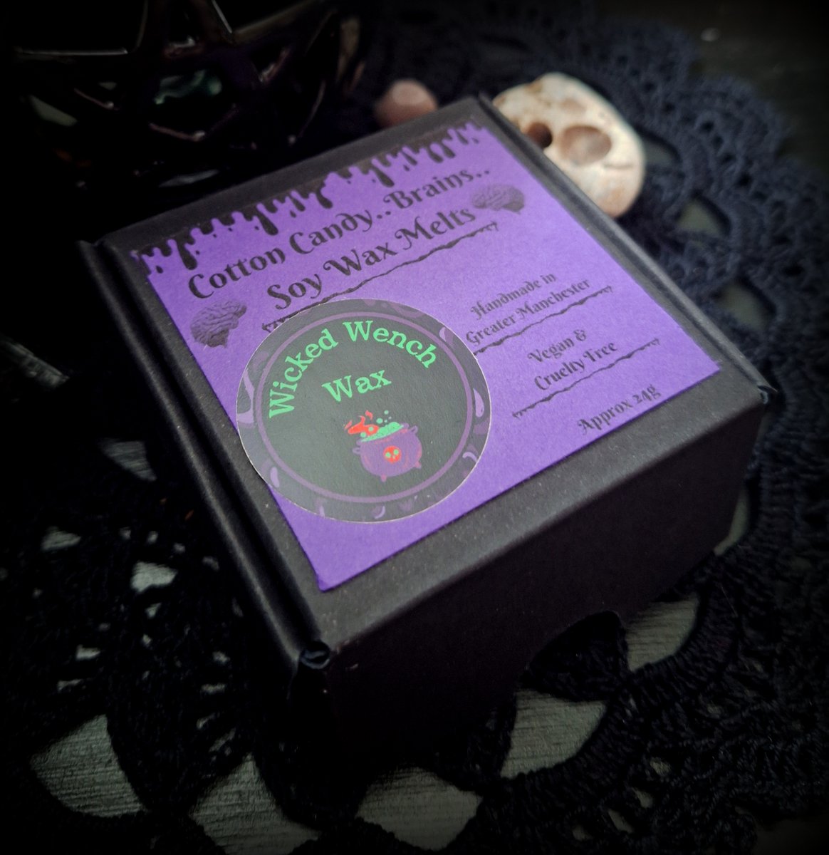 WickedWenchWax's tweet photo. Candy Brains..... Wax Melts π§ π§ π§
3 big ones & 8 Minis in a gift box π
Now available in my shop π
https://t.co/mfLyOQFiSh π
.
.
#waxmeltsuk #waxmelt #waxmelts #handmadewaxmelts #handmadegifts #wickedwenchwax #zombiebrain #brain #candyfloss #zombie https://t.co/WmNetWrgpQ