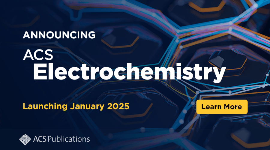 Introducing ACS Electrochemistry!

Launching in 2025 & led by Prof. @Patrick_Unwin, the journal will provide a platform to demonstrate how #Electrochemistry #research addresses global challenges.

Open for submissions this June. Learn more brnw.ch/21wKb6u