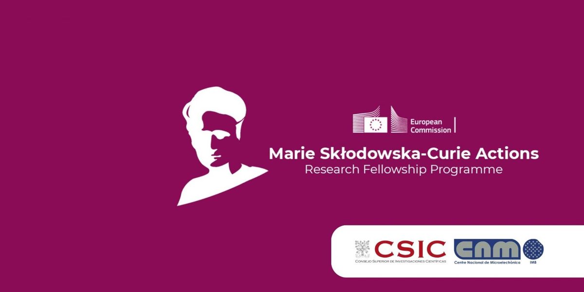 Apply for a Marie Skłodowska-Curie Fellowship Opportunity at the IMB-CNM! 👉 buff.ly/42itnkD @MSCActions #MCPFactions @FonsUECat