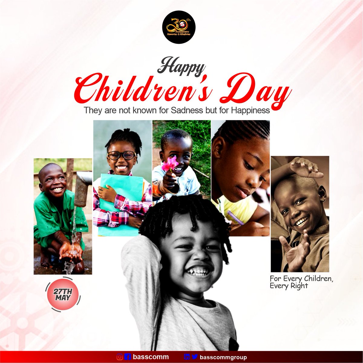To all the stars who fill our world with laughter and hopes, happy Children's Day! 

Your purity and fascination serve as a reminder of life's beauty. Never stop discovering and keep shining. 

Happy Children’s Day!

#BASSCOMM
#children
#childrensday
#basscommnigeria