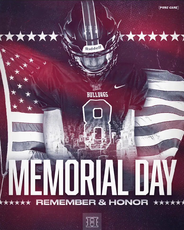 So grateful for all those who serve our country and today we take time to remember those who sacrificed it all for us. Never forgotten! #TogetherWeAttack #TheVille