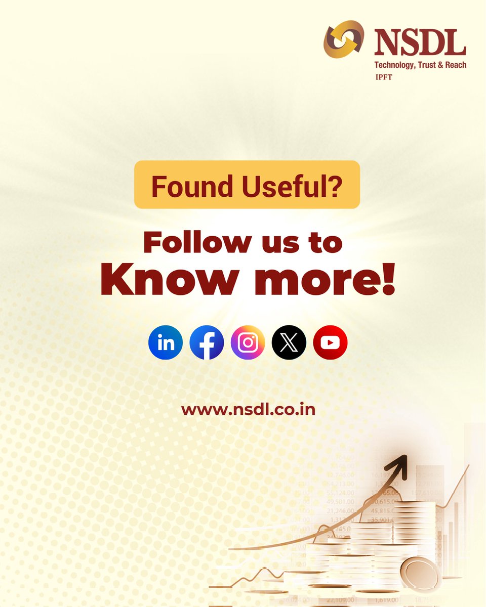 Demat Account frozen? Learn how to update your demographic details. Read on to stay informed! For more updates, keep following us. 

To read our previous series, check on the comments below

#NSDL #SEBI #Freezeunfreeze #surakshitsamajhdaratmanirbharniveshak #capitalmarket #invest