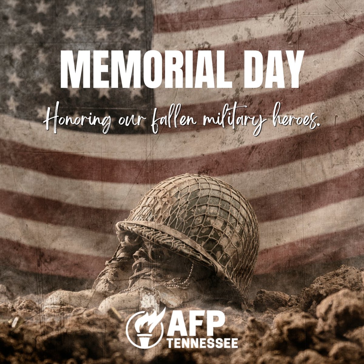 Today we REMEMBER and HONOR those who gave the ultimate sacrifice for FREEDOM.