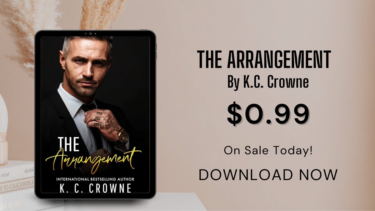 Whizbuzz's tweet photo. Let's discuss our thoughts on 'The Arrangement' by K.C. Crowne. Your favorite scene? Mine is...Well, no spoilers! Get your copy and join the conversation! #BookClubDiscussion https://t.co/wZ3iQickiJ https://t.co/MVAbB2wtc6