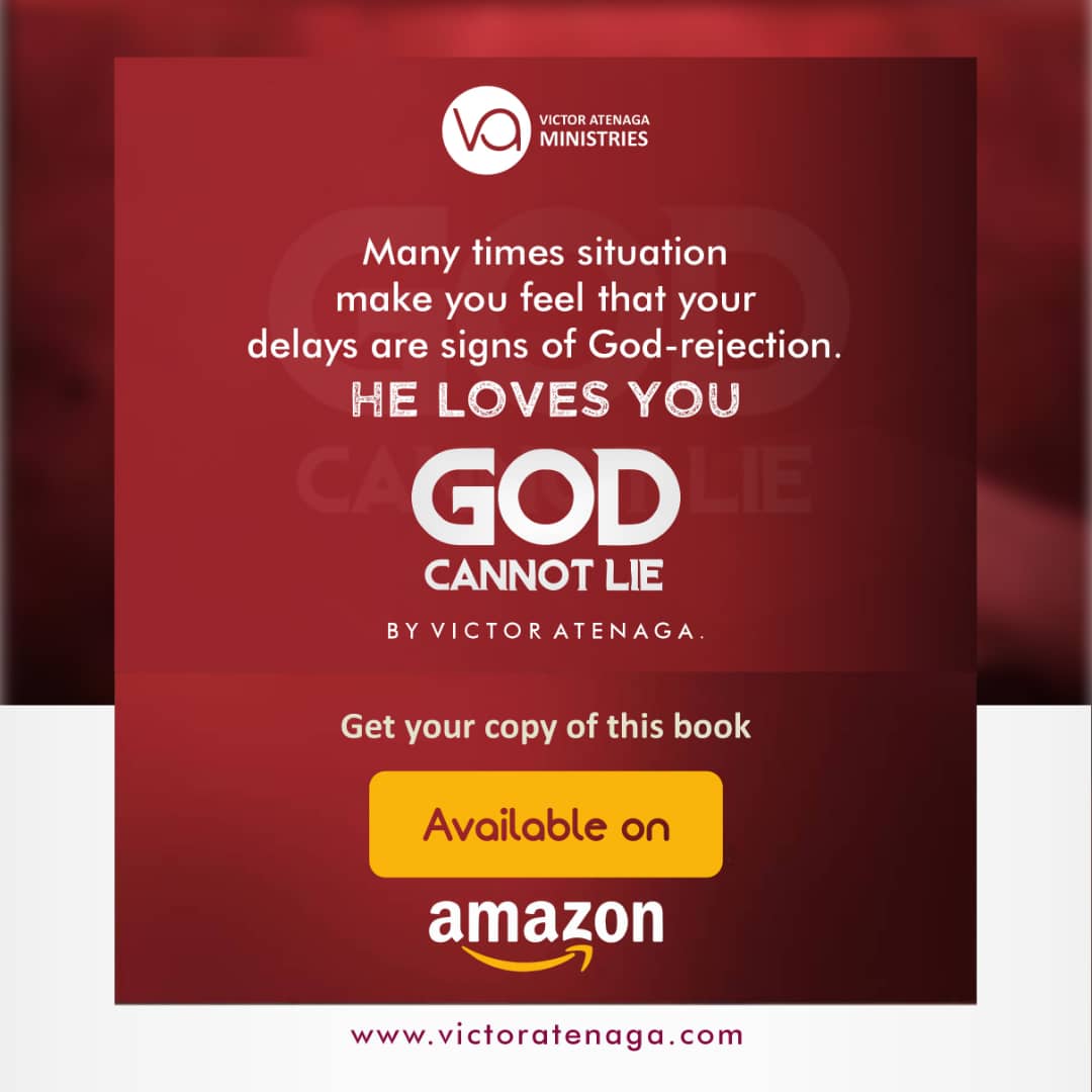 atenagavictor's tweet image. God loves you!

#Godcannotlie #victoratenagaministries #wordoffaith #book #faithquote