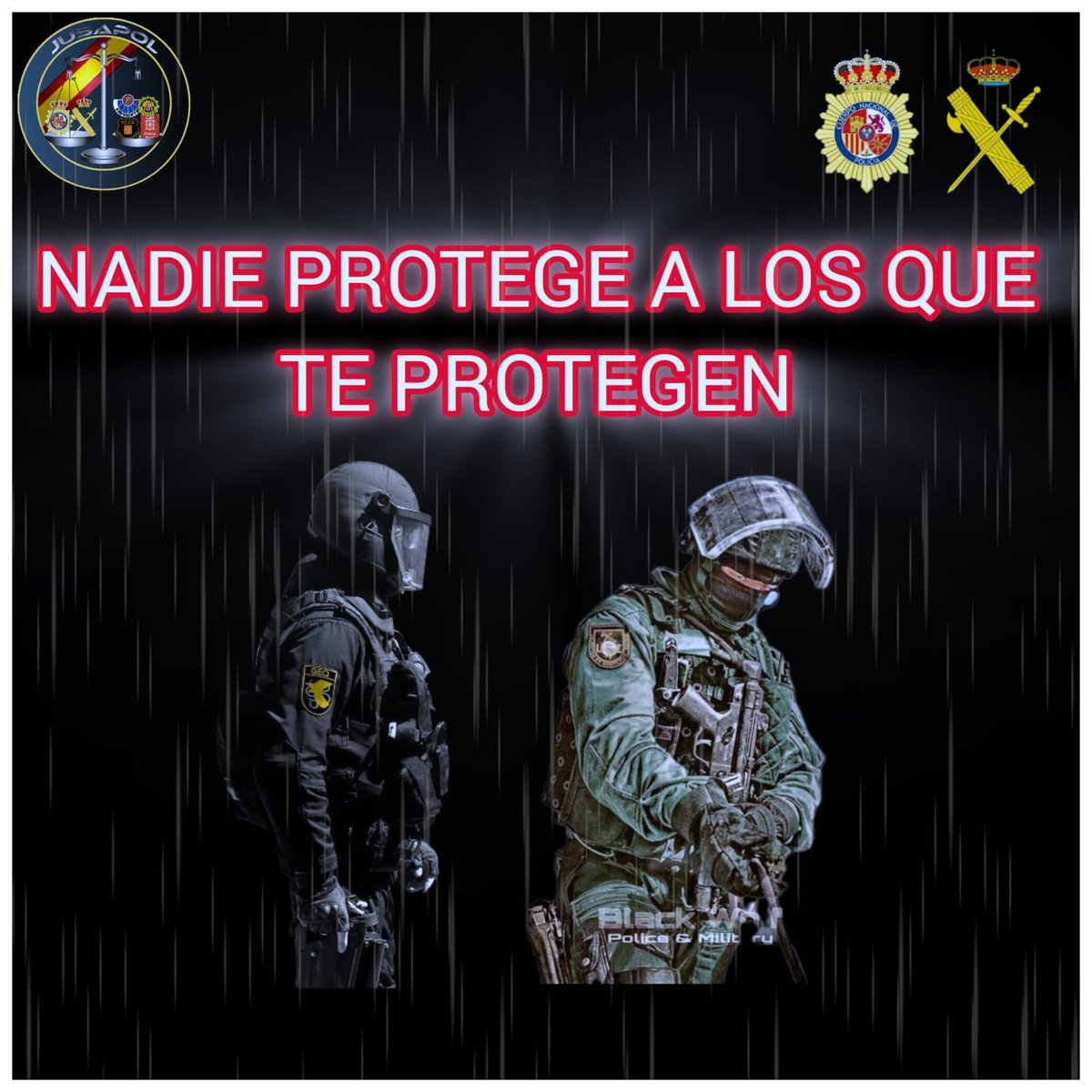 @jusapol @PSOE Toda una vida dedicada y los gobiernos(por llamarles algo) han DISCRIMINADO y que continúan con más ahínco todavía.

Merecemos Igual Trabajo⚖️Igual Salario #EquiparacionYa ⚖️Misma Jubilación #JubilacionDignaYa con #ProfesionDeRiesgoYa