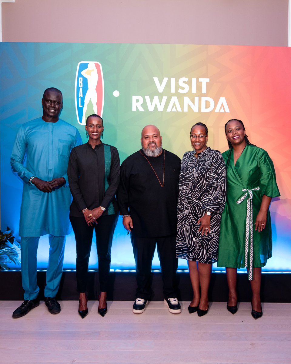 🏀🇷🇼 The BAL X Visit Rwanda Family! #BAL4 #VisitRwanda