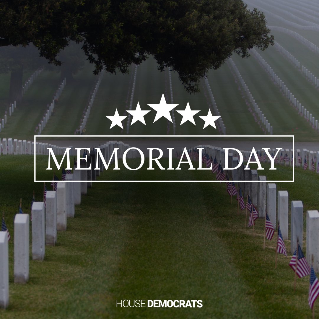 Today, we pay tribute to the heroes who gave everything for our freedom. As we reflect on their sacrifices this Memorial Day, let us also strive to uphold the values of freedom and democracy they fought to protect.