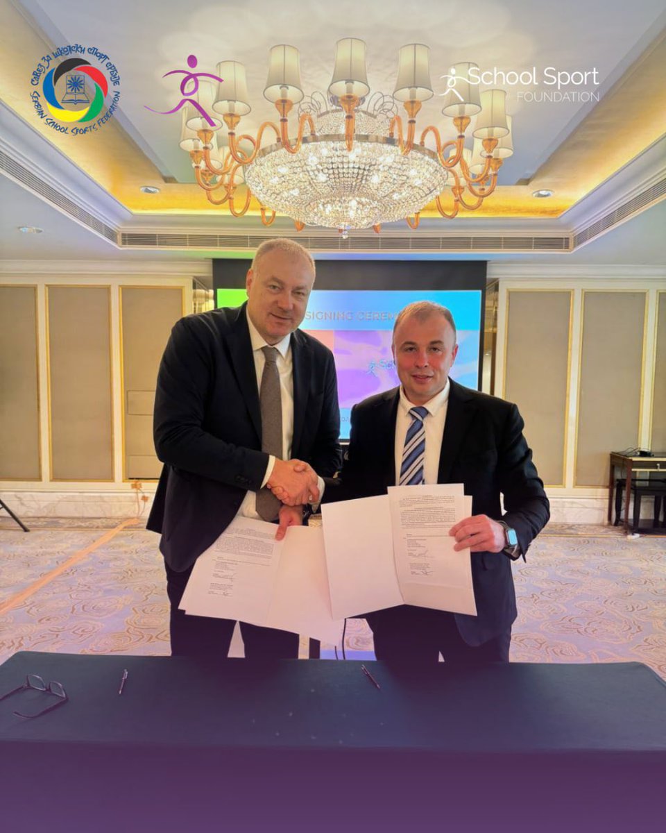 Thanks to the signing of the Memorandum on cooperation and support between the President of the School Sports Foundation - Roman Greba and the President of the Serbian School Sport Federation- Željko Tanasković.

#ssf #sssf #schoolsport