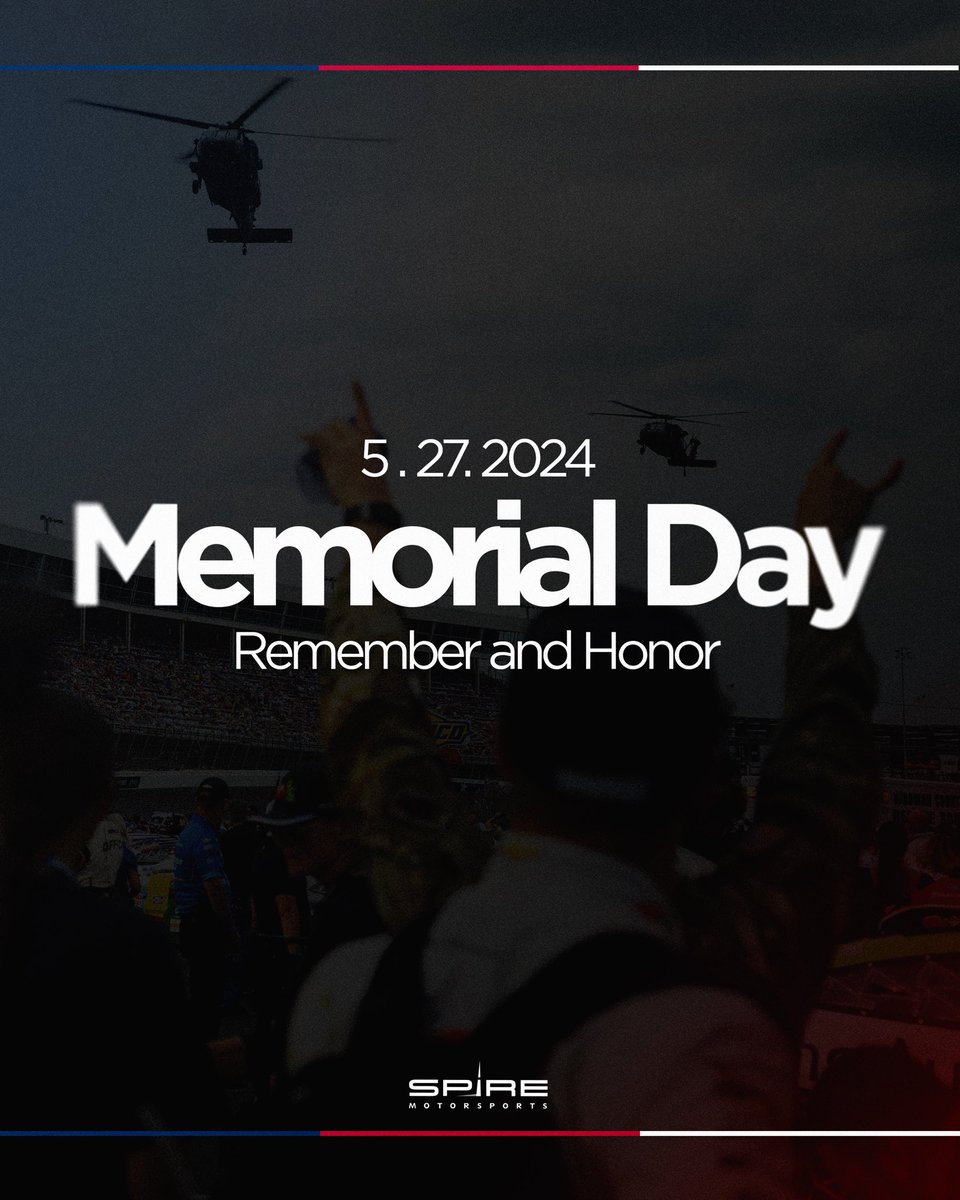 Today is for those who made the ultimate sacrifice.