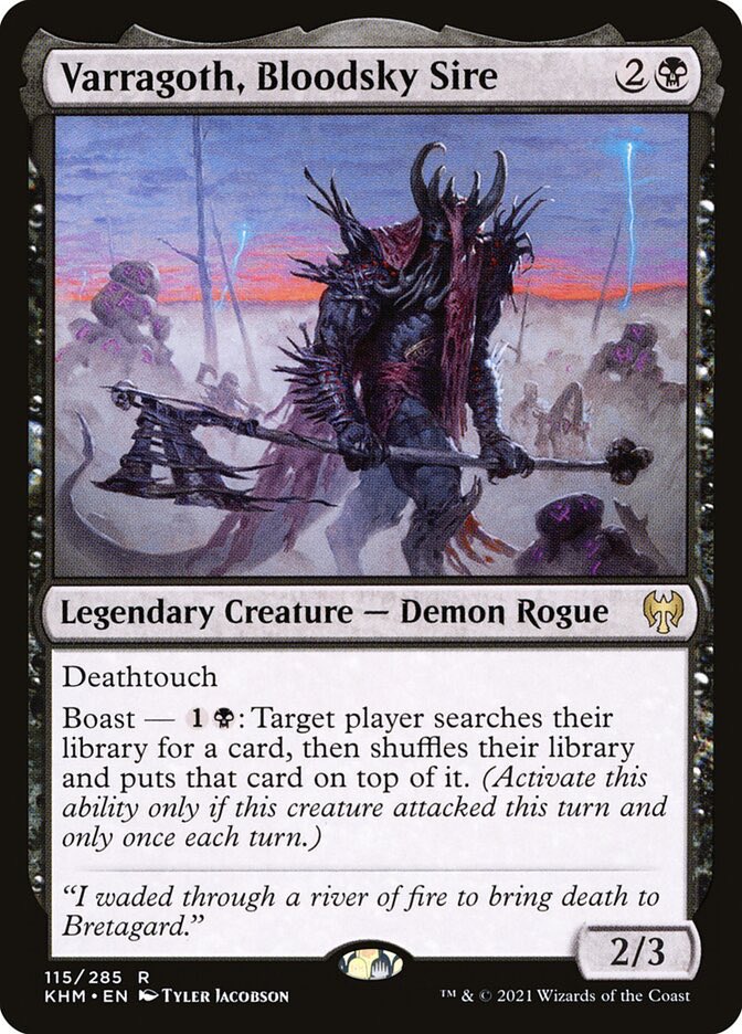 Varragoth, Bloodsky Sire appreciation post. #MagicTheGathering